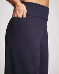 High-Waist Wide-Leg Pants - DEEP INDIGO | Soma near me