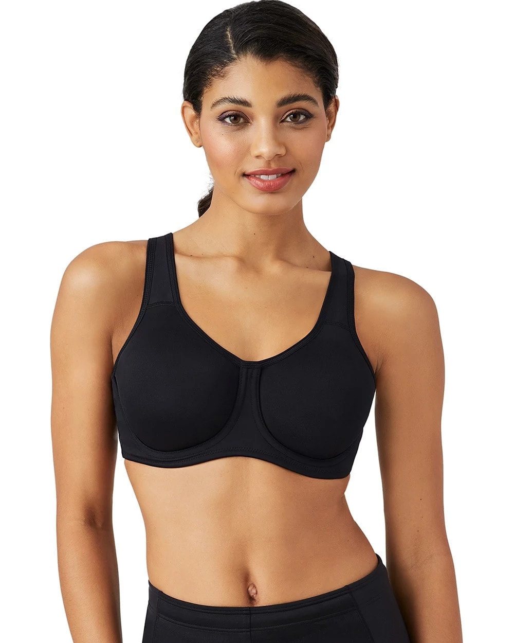 Underwire High Impact Sports Bra - BLACK | Soma near me