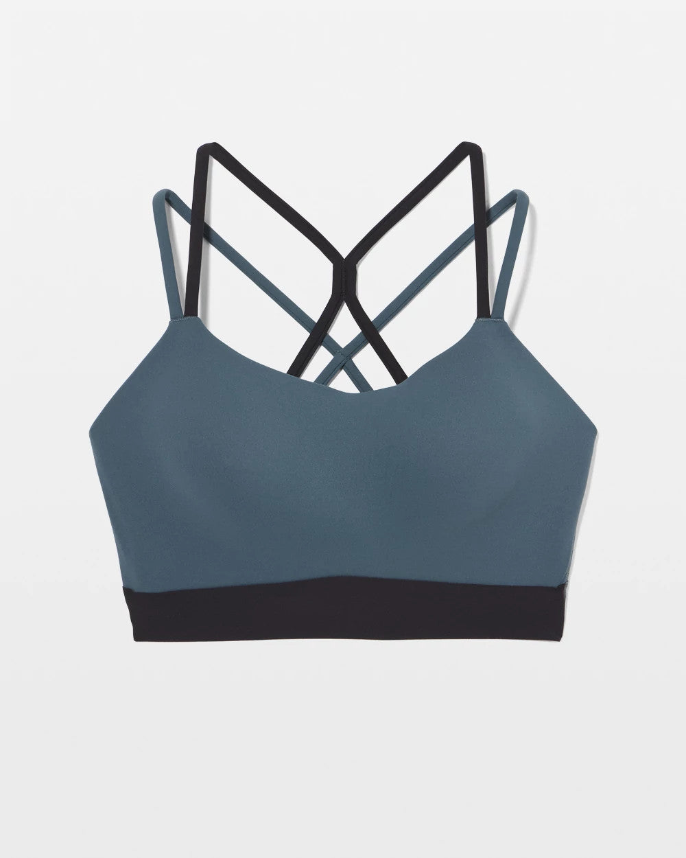 Racerback Yoga Bra - PETROL/BLACK | Soma discount