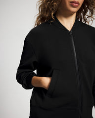 Modern Modal Bomber Jacket - BLACK | Soma on sale