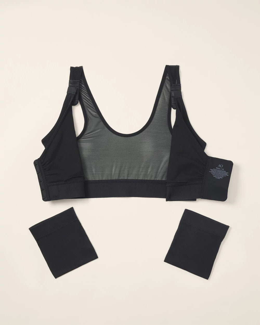 Post-Surgical Recovery Bra with Drain Pockets - BLACK | Soma discount