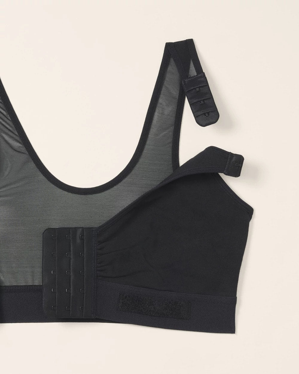 Post-Surgical Recovery Bra with Drain Pockets - BLACK | Soma discount