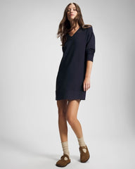 Ultrasoft Fleece Sweatshirt Dress - MIDNIGHT SKIES | Soma near me