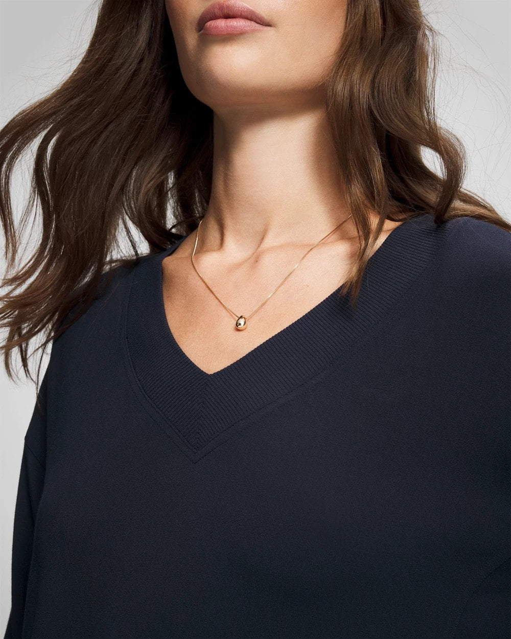 Ultrasoft Fleece Sweatshirt Dress - MIDNIGHT SKIES | Soma near me