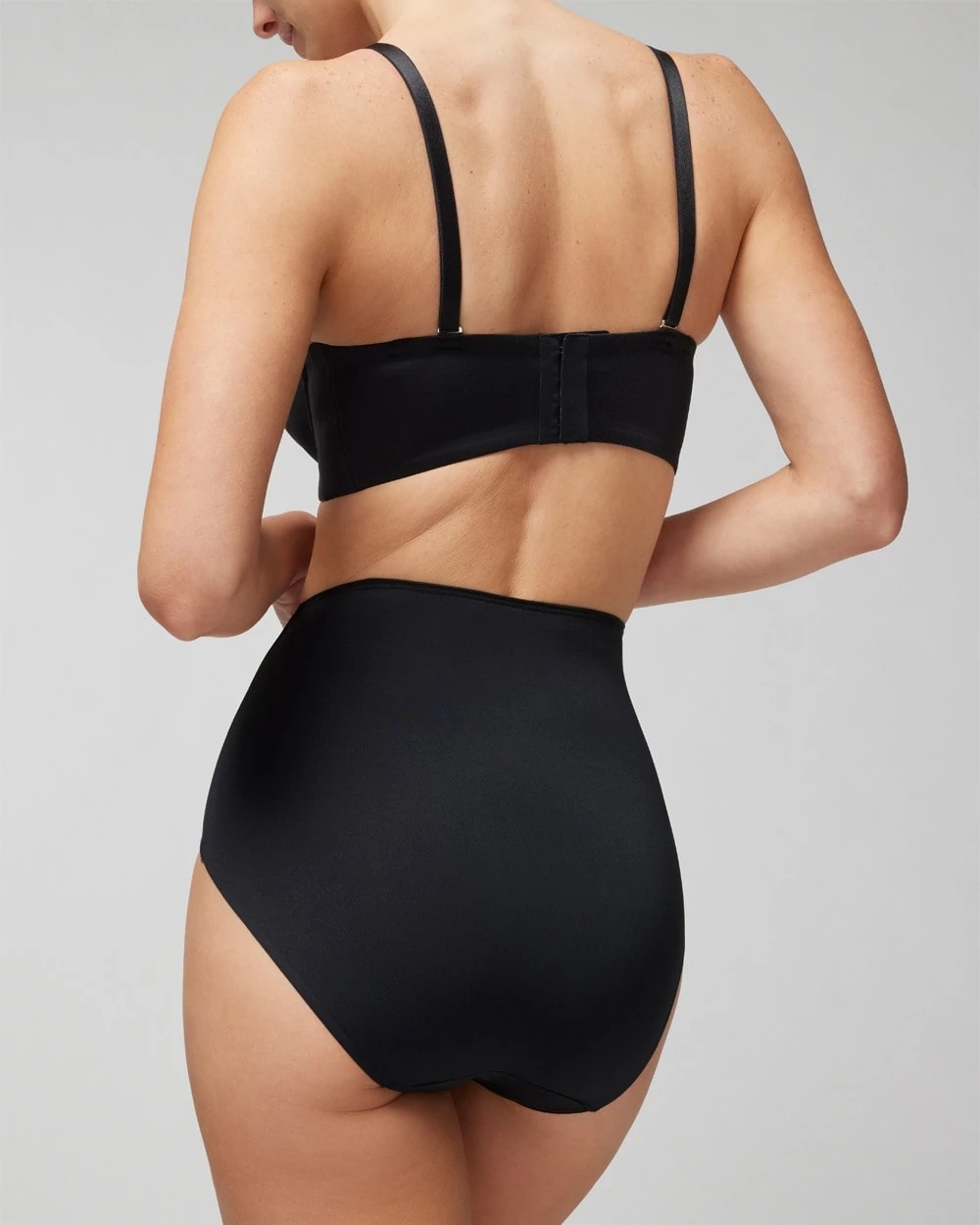 High-Waist Brief Panty - BLACK | Soma discount