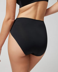 Modern Brief Panty with Lace - BLACK | Soma outlet