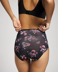 Tummy Modern Brief Panty - FLORAL DREAMS BLACK MINI | Soma sale