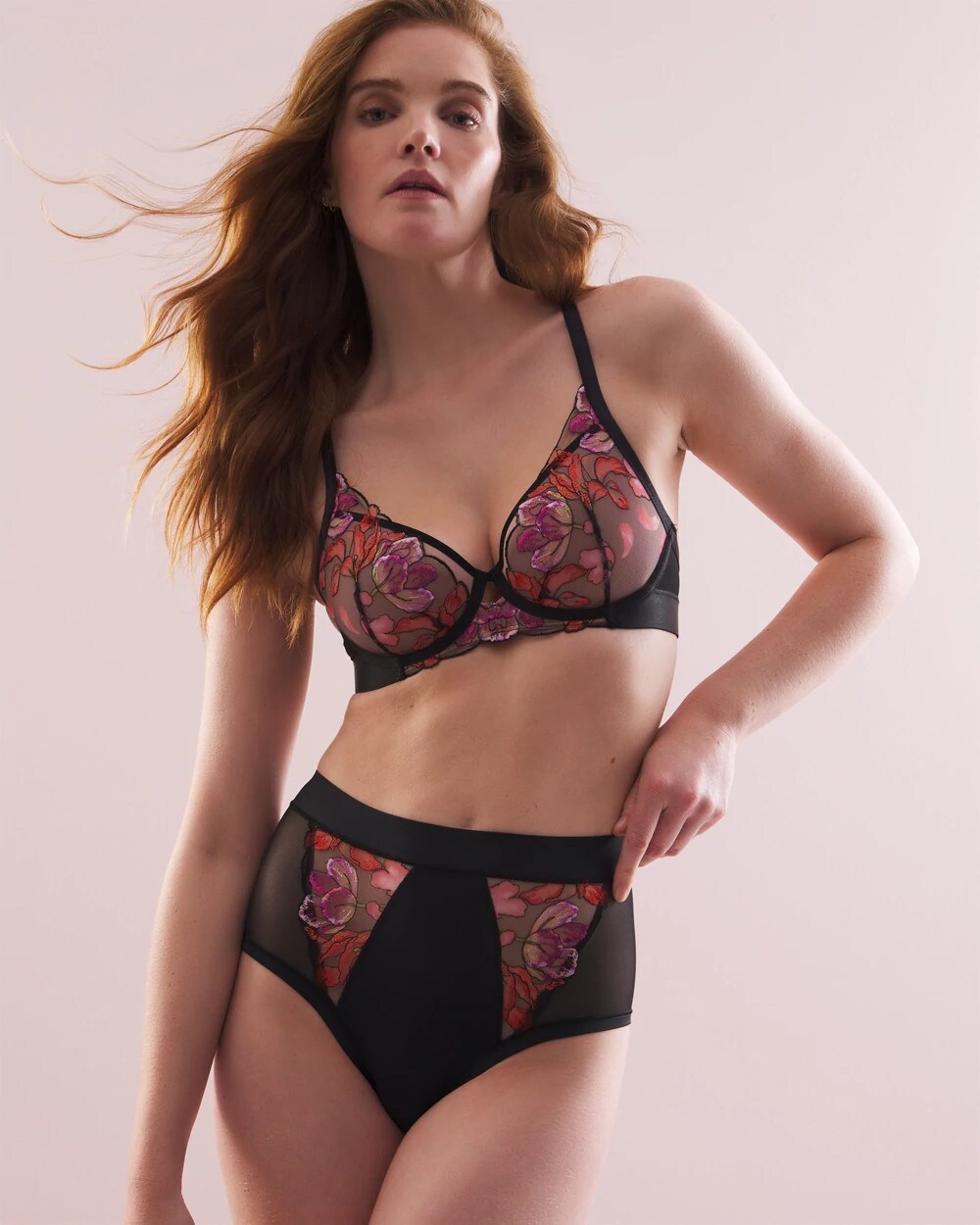 Soma's Sexiest High-Waist Cheeky Brief Panty with Embroidery - MULTI | Soma Online