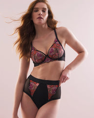 Soma's Sexiest High-Waist Cheeky Brief Panty with Embroidery - MULTI | Soma Online