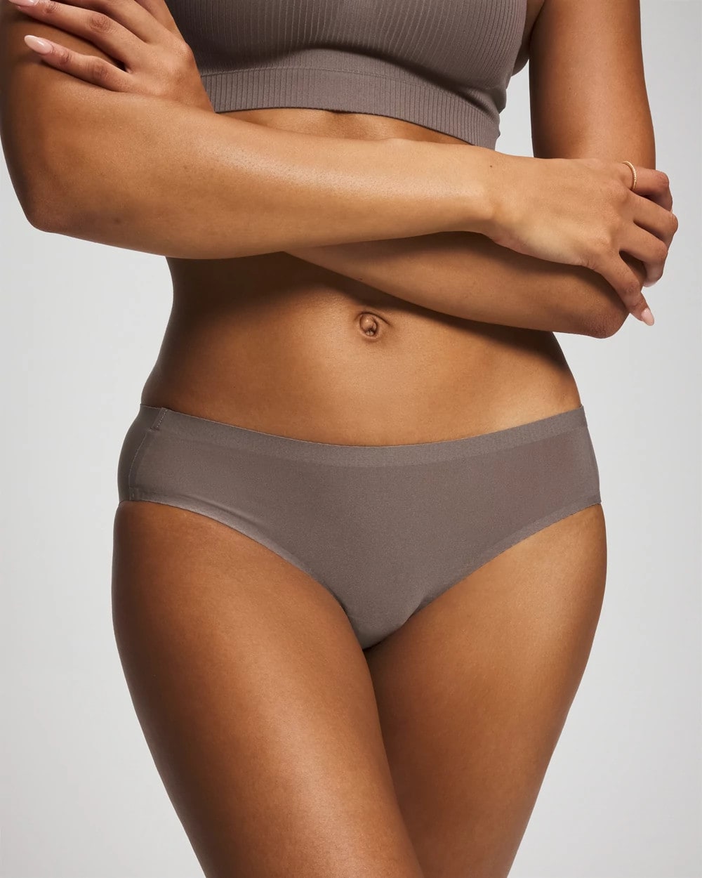 Soft Stretch Hipster Panty - DARK TAUPE | Soma outlet