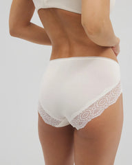 Embraceable Hipster Panty Crochet Lace - IVORY | Soma near me