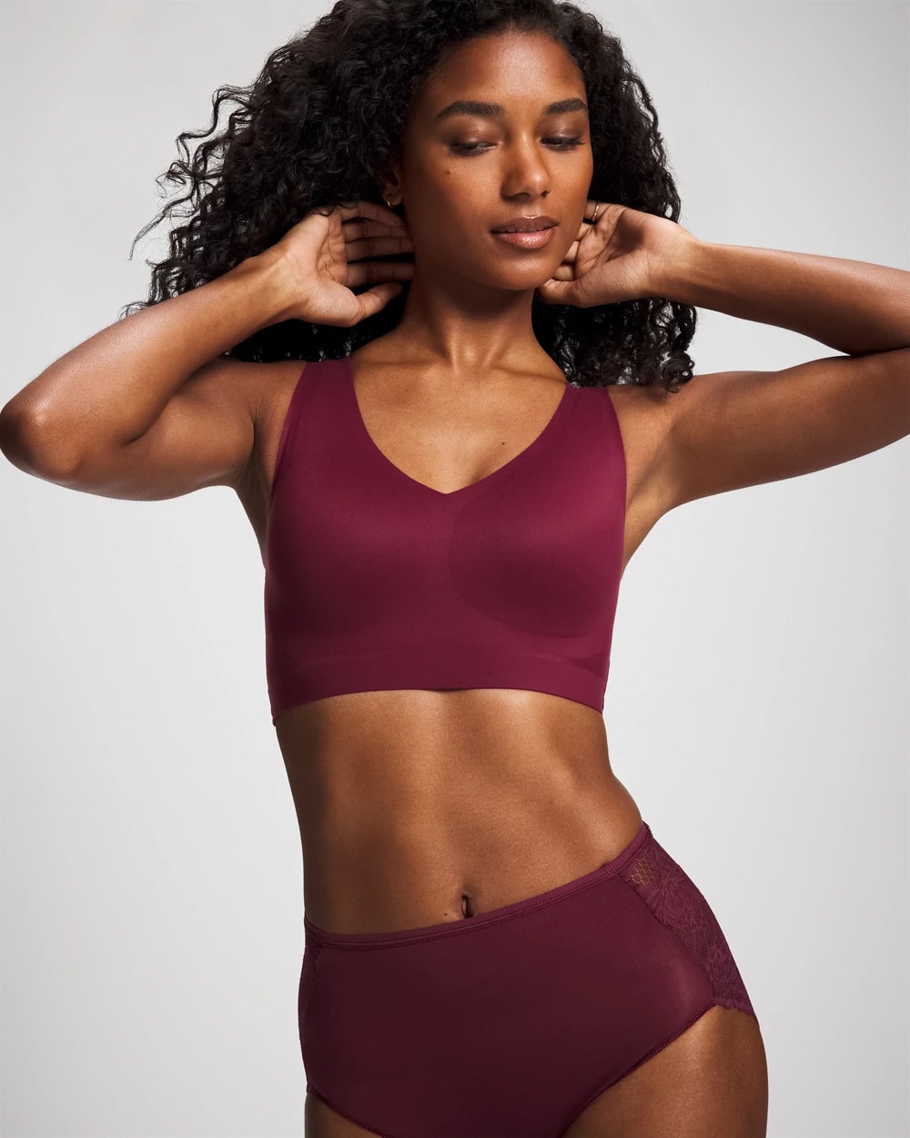 Bralette - VELVET PLUM | Soma outlet
