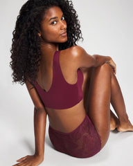 Bralette - VELVET PLUM | Soma outlet