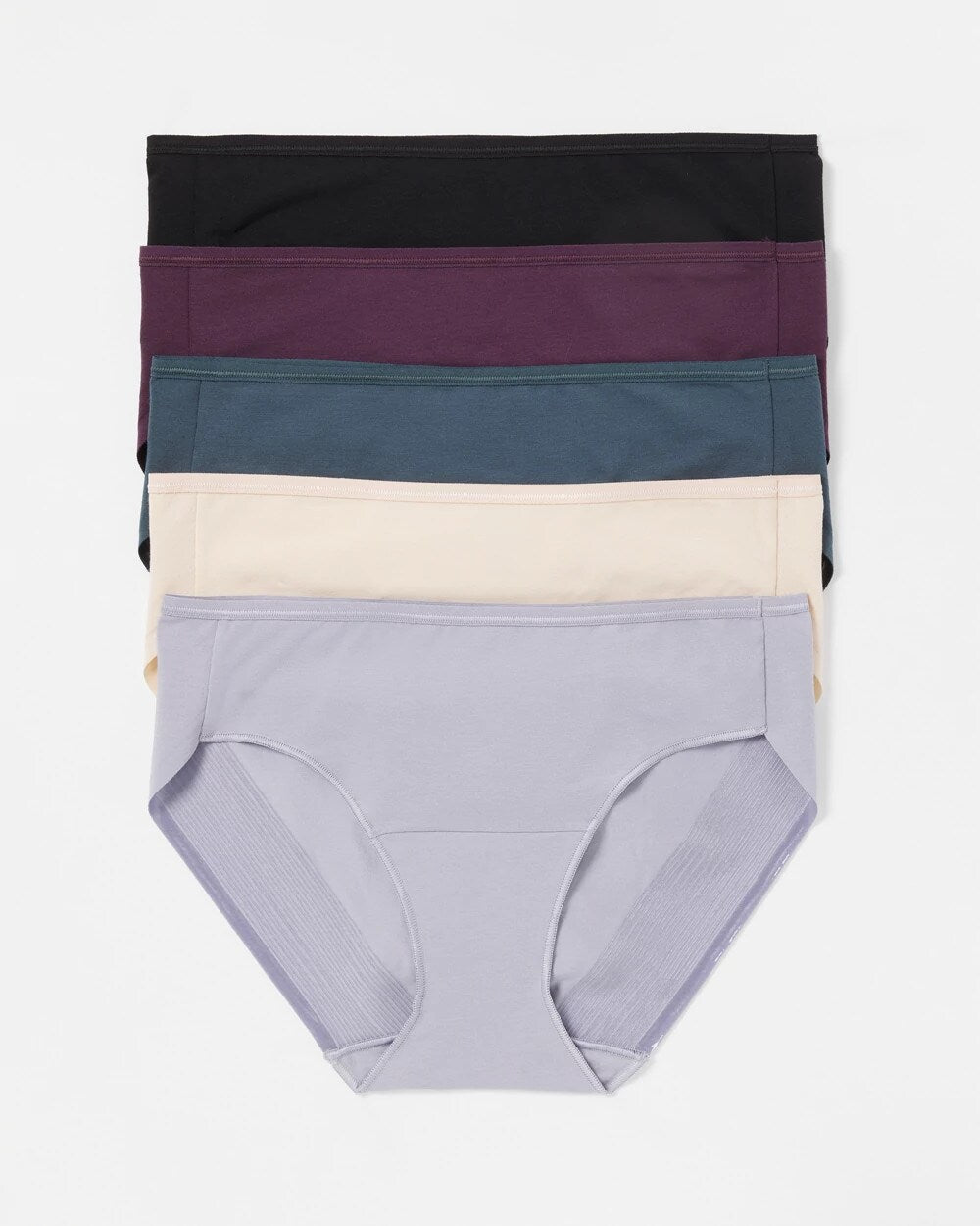 Cotton Hipster Panty 5 Pack - PLUM PERFECT MULTI PACK | Soma Online