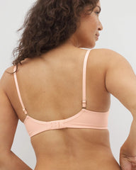 Embraceable Perfect Coverage Bra with Crochet Lace - PEACH PARFAIT | Soma for sale