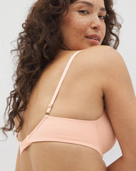 Embraceable Perfect Coverage Bra with Crochet Lace - PEACH PARFAIT | Soma for sale