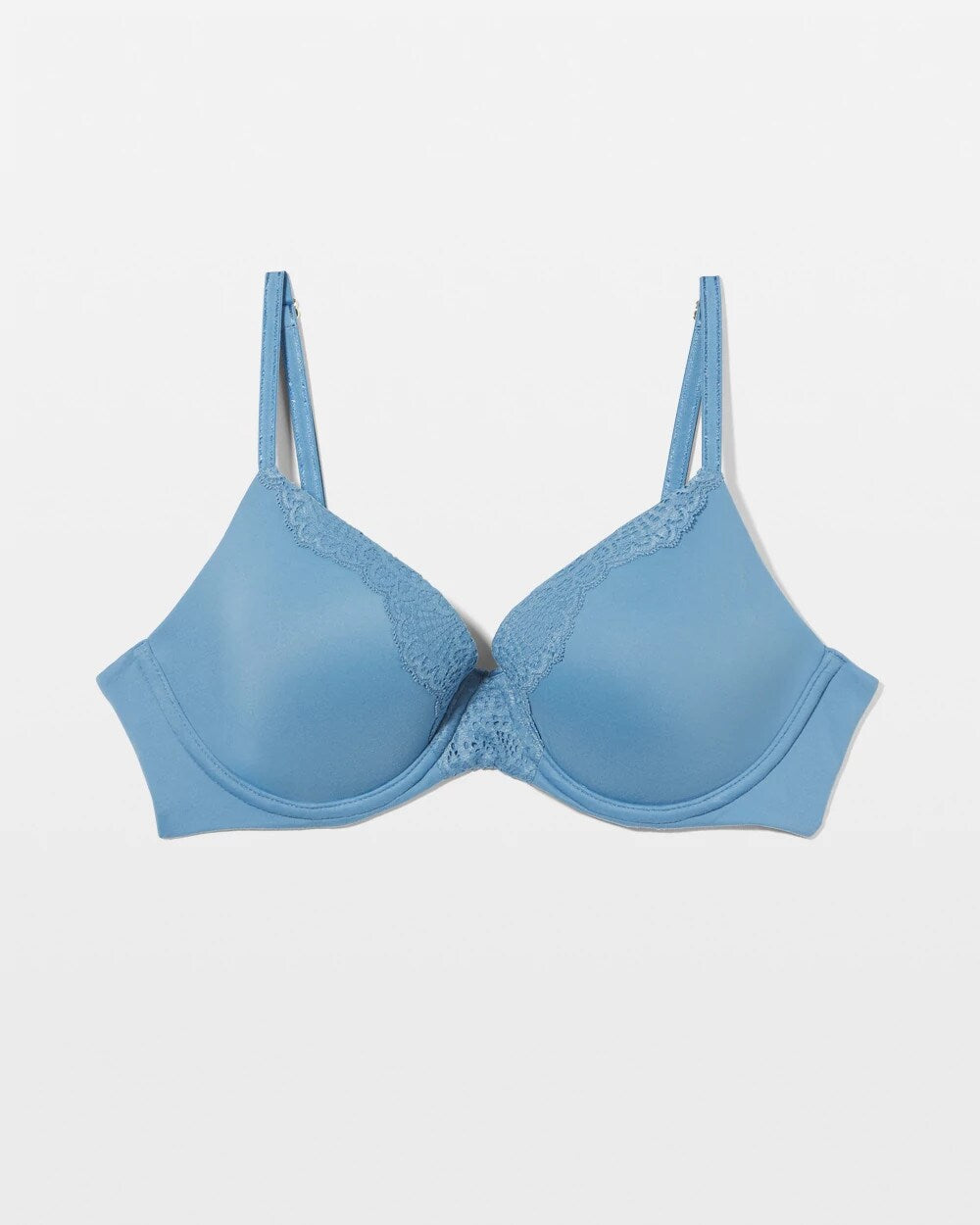 Embraceable Perfect Coverage Bra with Crochet Lace - BLUE HEAVEN | Soma on sale