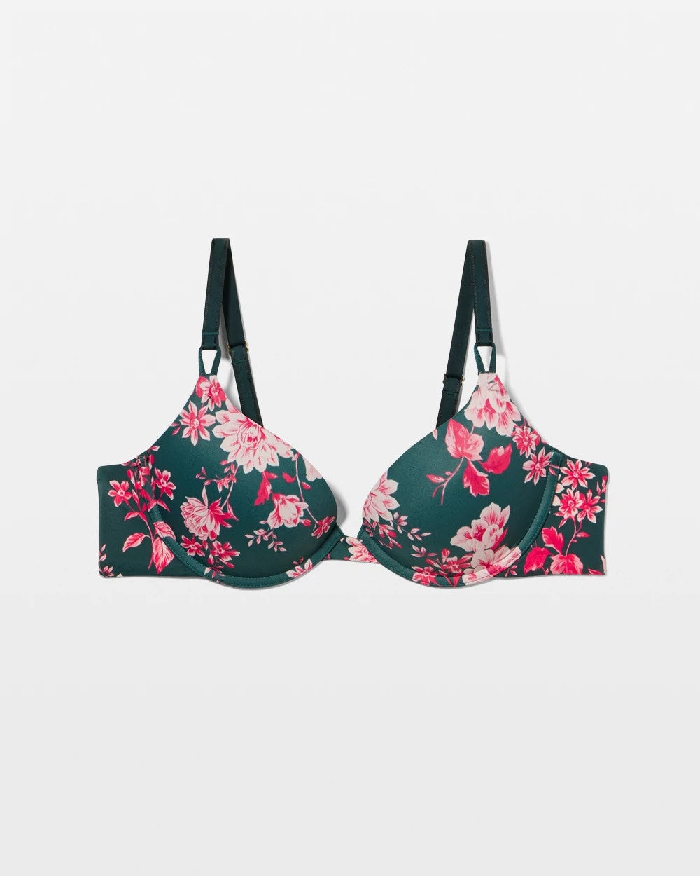 Push-Up Plunge Bra - COTTAGE FLORAL MINI GREEN | Soma near me