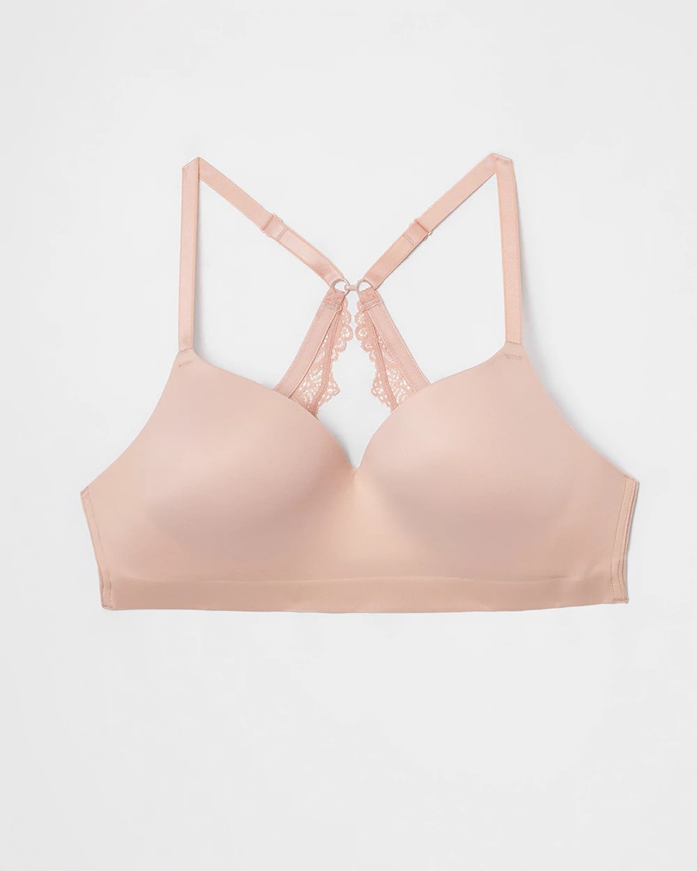 Luxe Wireless Bra with Lace Back - HUSH | Soma discount