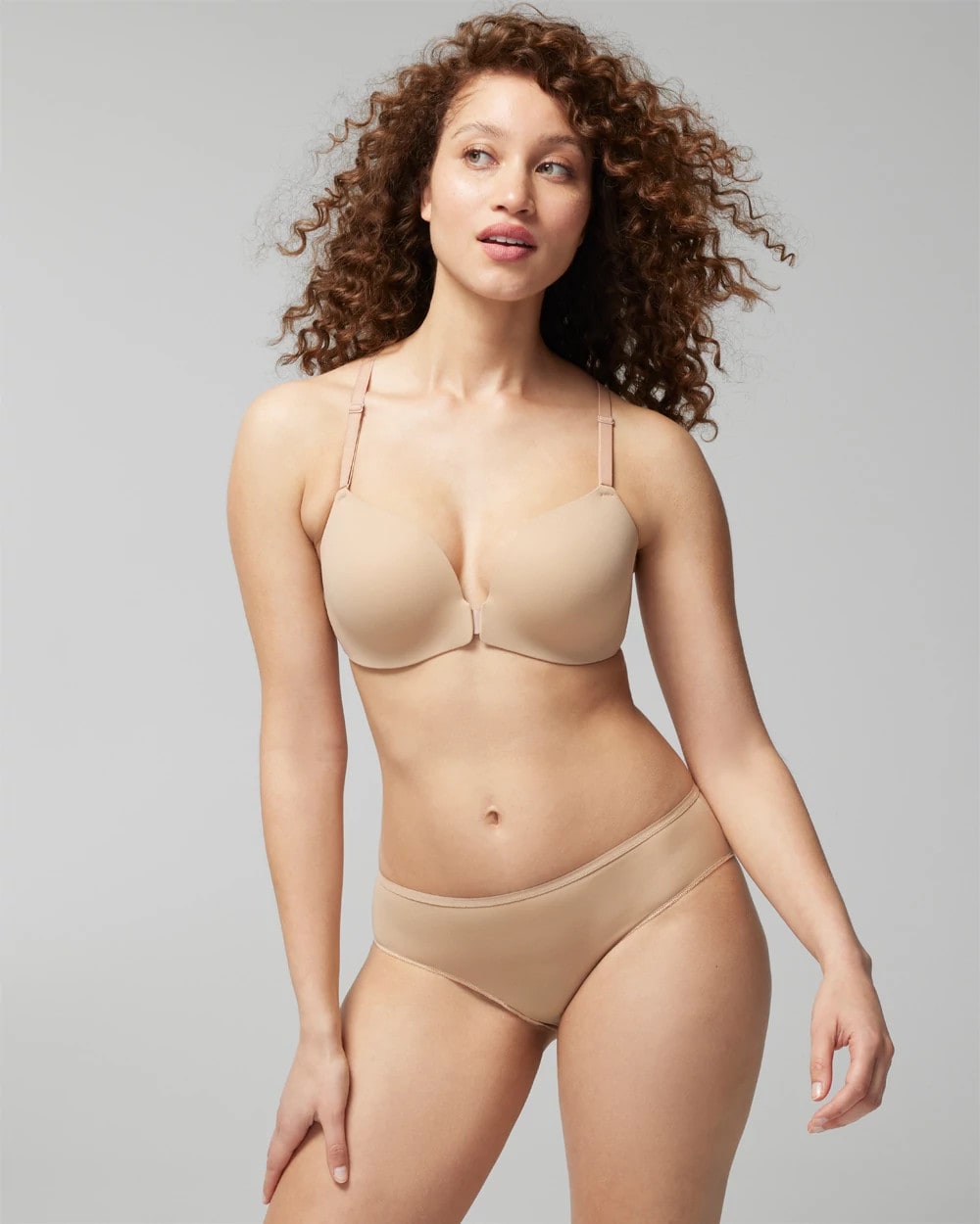 Front-Close Racerback Bra - WARM AMBER | Soma outlet