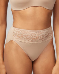 High-Leg Panty with Lace - WARM AMBER | Soma outlet
