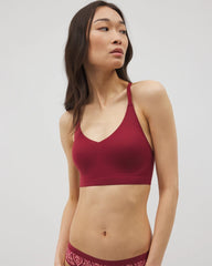 Racerback Bralette with Lace Back - FIRST KISS | Soma on sale