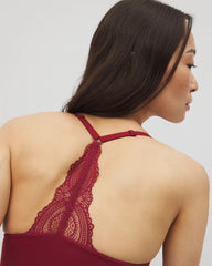 Racerback Bralette with Lace Back - FIRST KISS | Soma on sale
