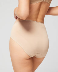 High-Leg Brief Panty with Lace - WARM AMBER | Soma outlet