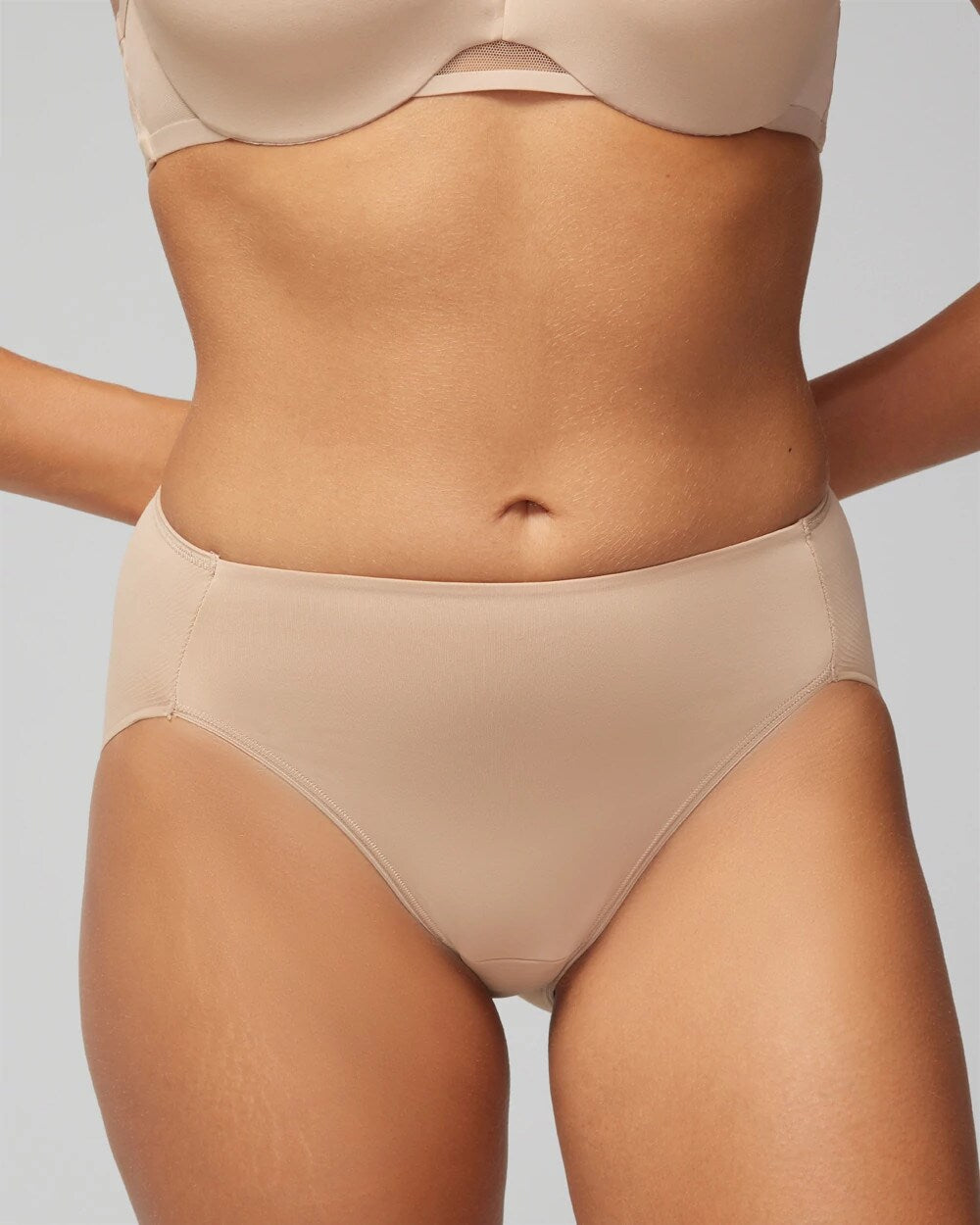 High-Leg Brief Panty - WARM AMBER | Soma Online