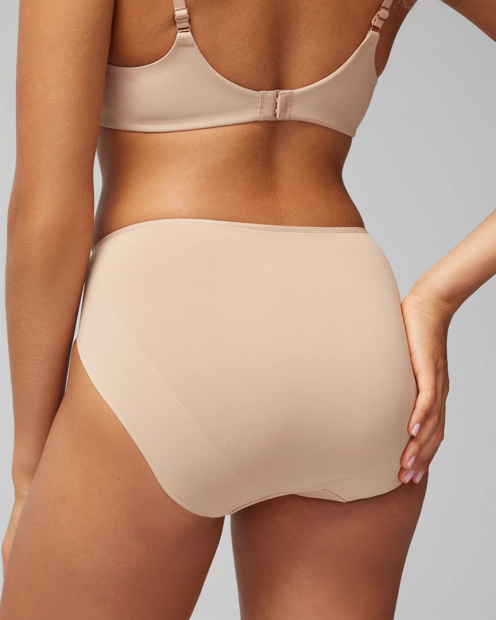 High-Leg Brief Panty - WARM AMBER | Soma Online
