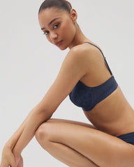 Perfect Coverage Bra with Lace - NIGHTFALL NAVY | Soma near me
