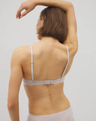Plunge Bra with Lace - GRAY GLASS | Soma discount