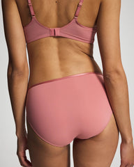 Tattoo Lace Embroidered High Leg Panty - ANTIQUE PINK | Soma on sale