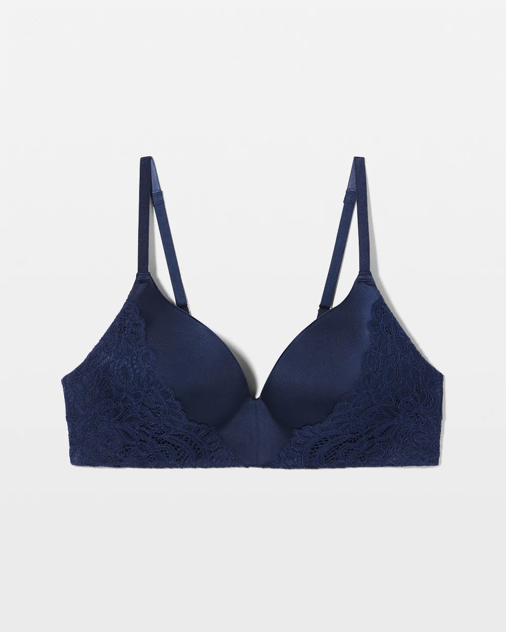 Wireless Lace Push-Up Bra - NIGHTFALL NAVY | Soma sale