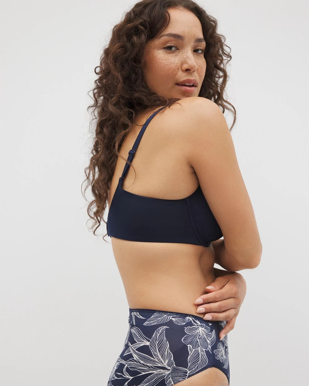Push-up Plunge Bra with Lace - NIGHTFALL NAVY | Soma outlet
