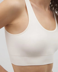 Seamless Rib Bralette - IVORY | Soma near me