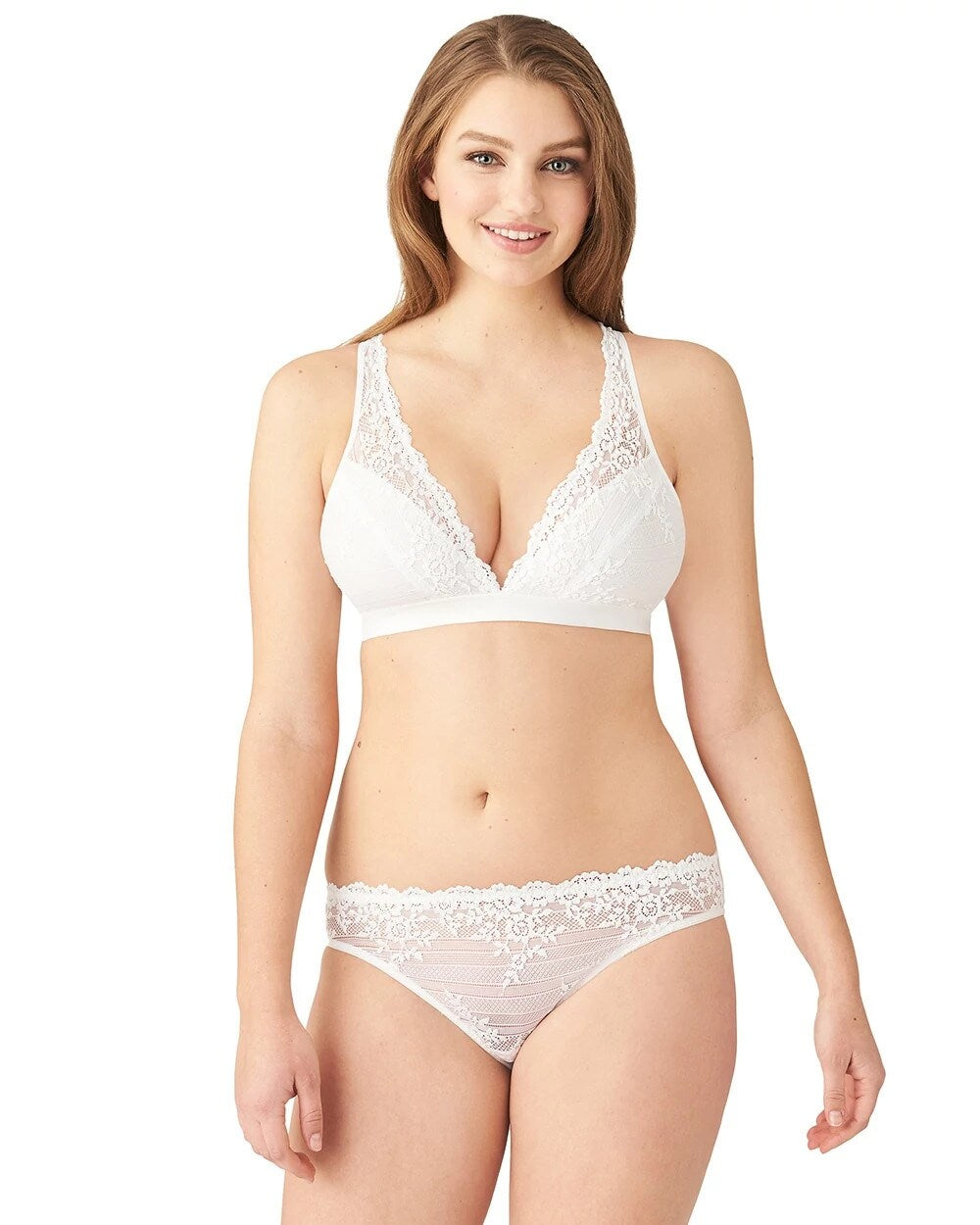 Embrace Lace Soft Cup Bra - DELICIOUS WHITE | Soma discount
