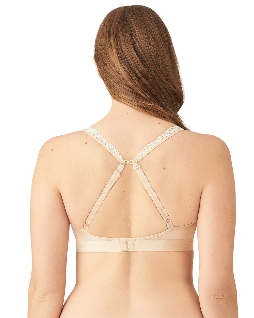 Embrace Lace Soft Cup Bra - NATURALLY NUDE/IVORY | Soma Online