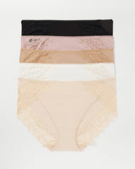 Lace High-Leg 5 Pack - BASIC MULTI PACK | Soma outlet
