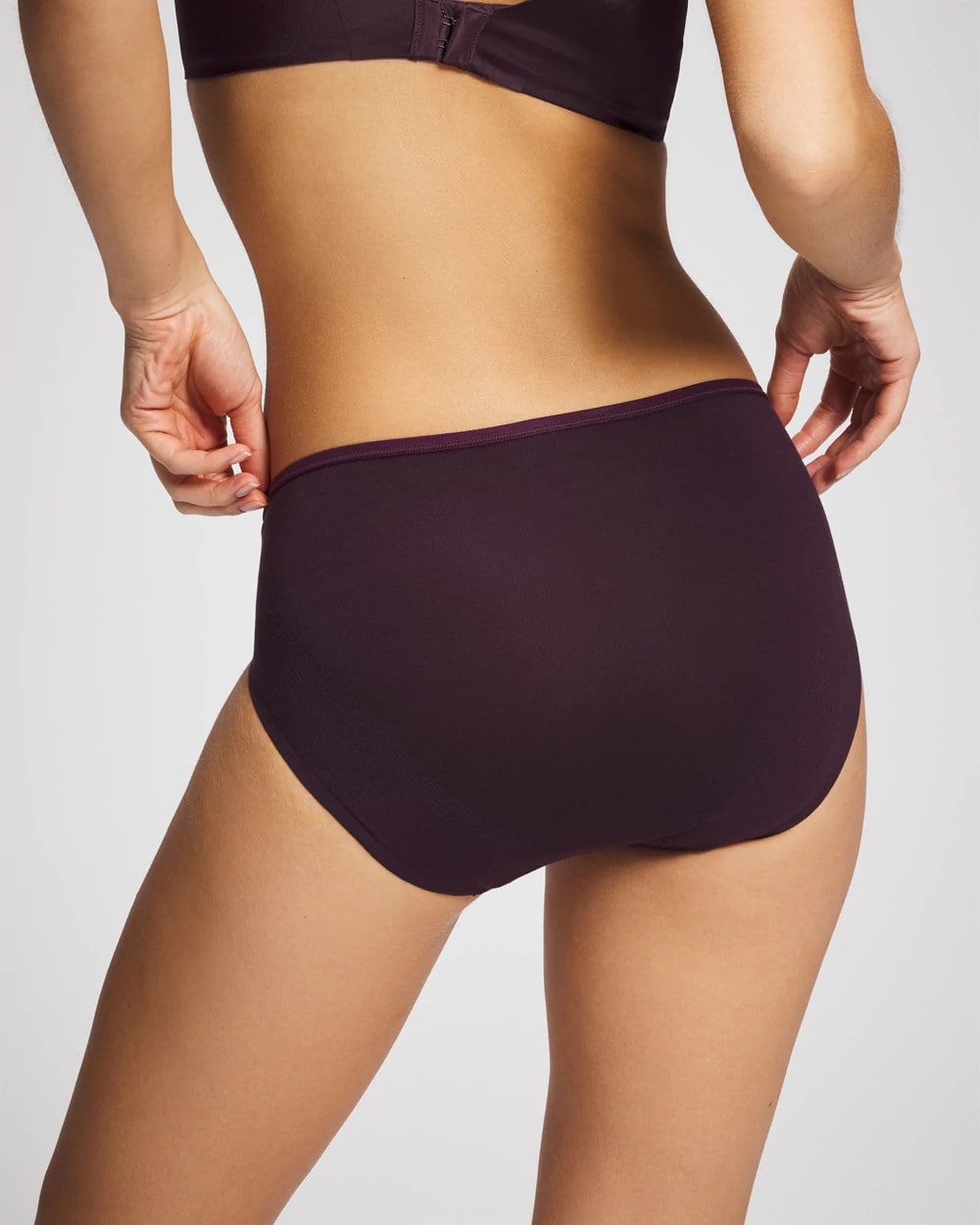 Cotton High Leg Panty - PLUM PERFECT | Soma near me