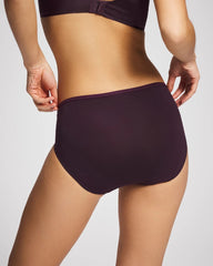 Cotton High Leg Panty - PLUM PERFECT | Soma near me