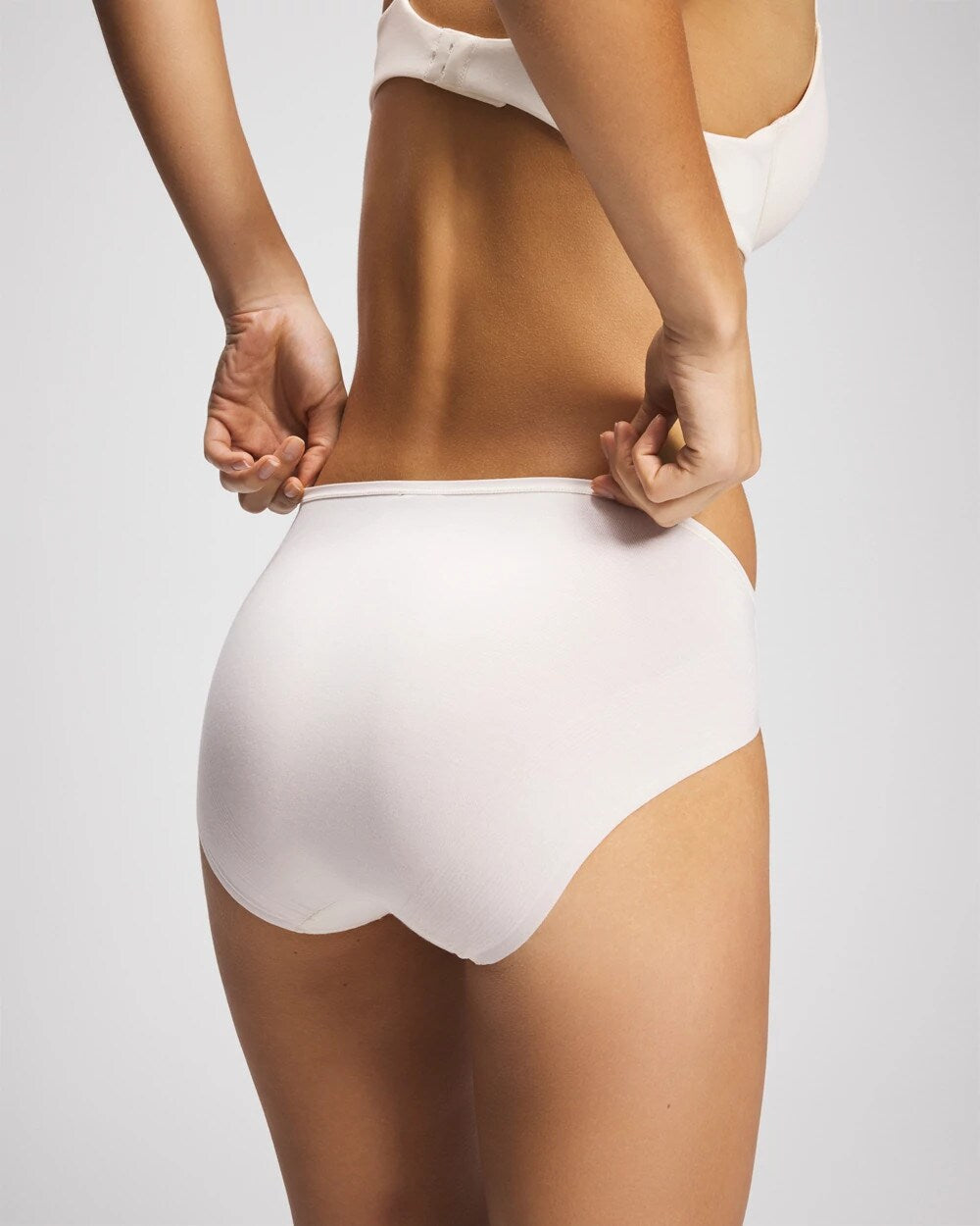 Cotton High Leg Panty - IVORY | Soma discount