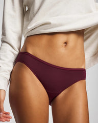 Cotton Bikini Panty - VELVET PLUM | Soma sale