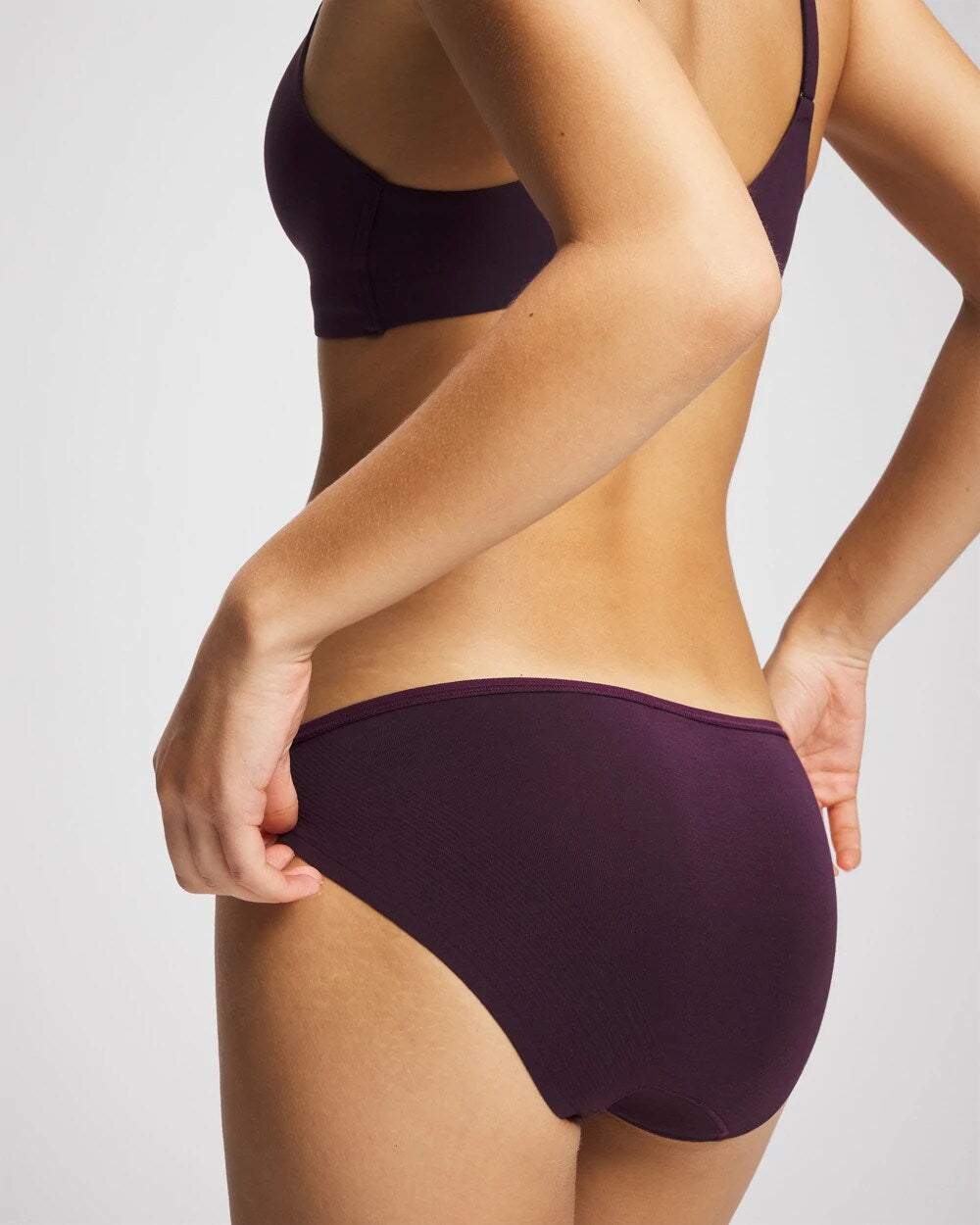 Cotton Bikini Panty - PLUM PERFECT | Soma outlet