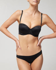 Soft Stretch Thong Panty - BLACK | Soma discount
