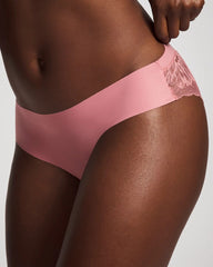 Cheeky Hipster Panty with Lace Back - ANTIQUE PINK | Soma for sale