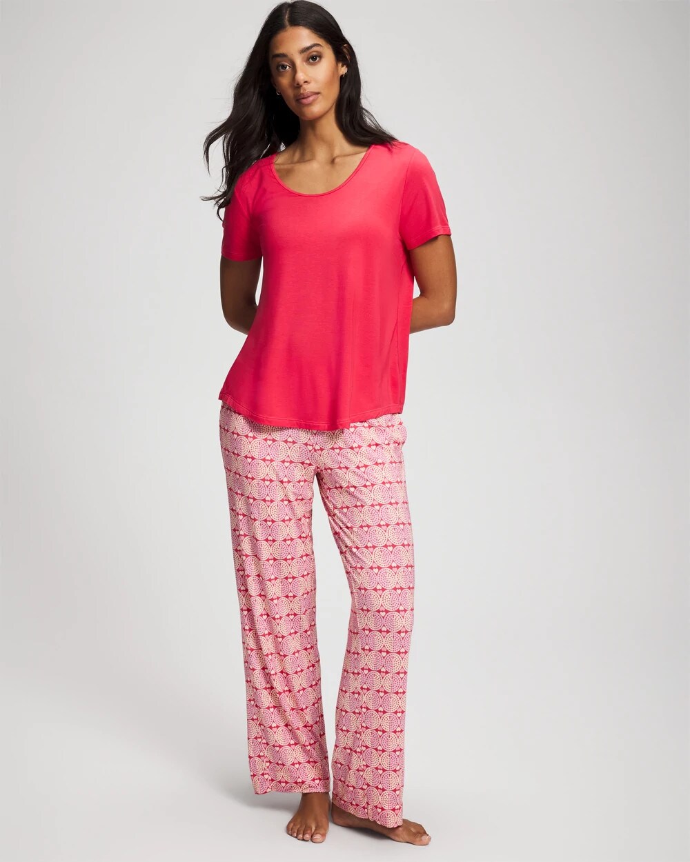 Short Sleeve + Pant Pajama Set - TRUE LOVE HEARTS DESIRE | Soma discount