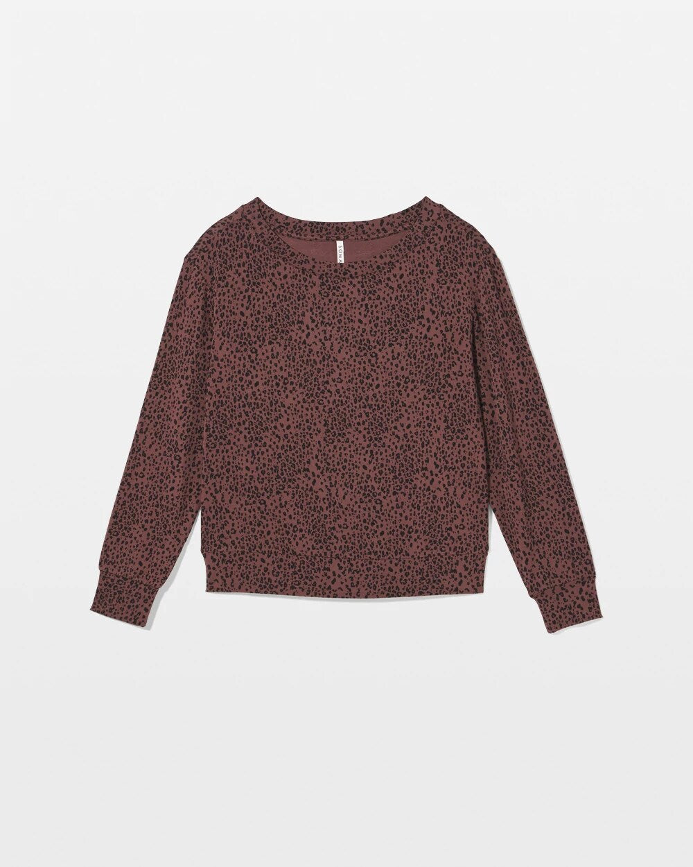 Long-Sleeve Pajama Top - HOT SPOT MOCHA | Soma discount
