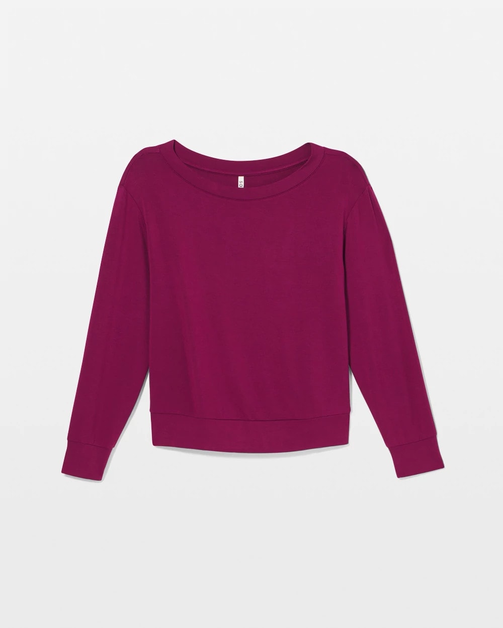 Long-Sleeve Pajama Top - POMEGRANATE WINE | Soma Online