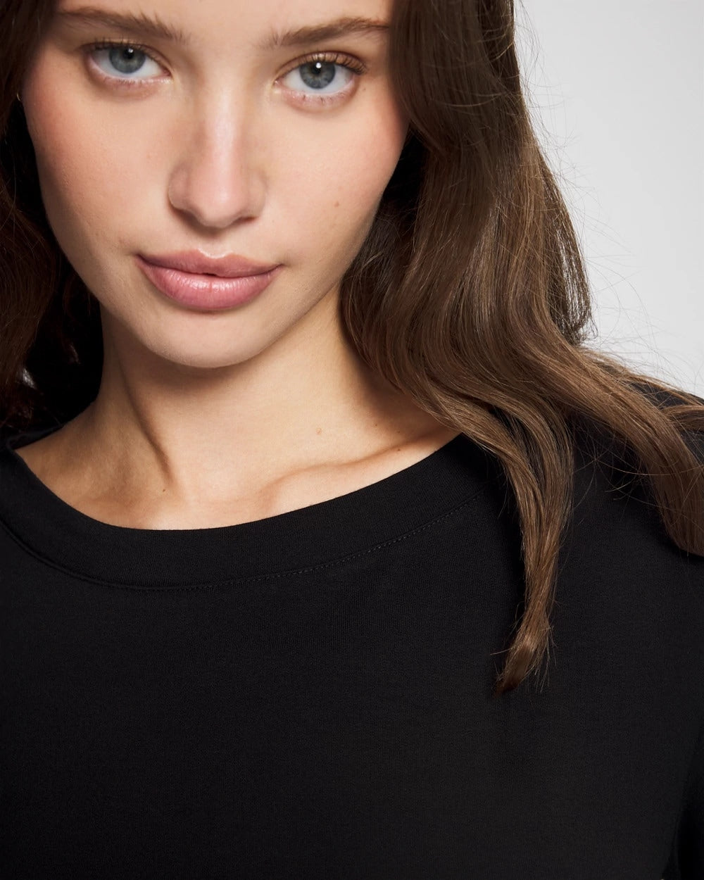 Long-Sleeve Pajama Top - BLACK | Soma near me